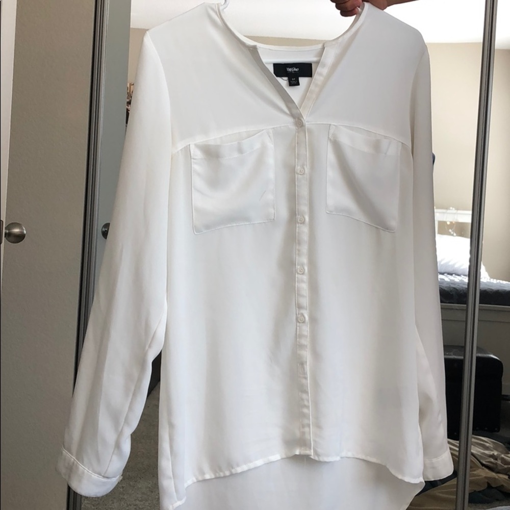 White button up shirt